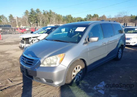2010 Honda Odyssey Ex z USA, uszkodzony, nr VIN 5FNRL3H40AB066882